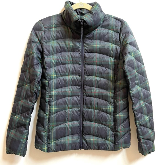 Uniqlo Jackets & Blazers - UNIQLO plaid packable down jacket